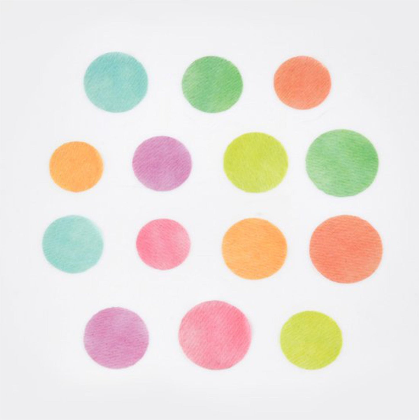 Bande Washi Roll Sticker - Soft Circles - Roll Stickers