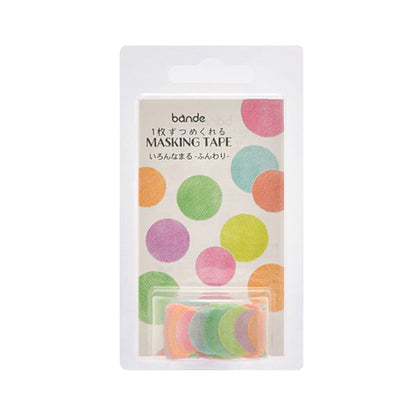 Bande Washi Roll Sticker - Soft Circles - Roll Stickers