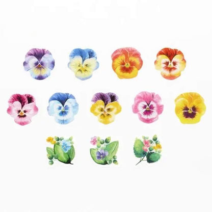 Bande Washi Sticker Roll - Pansy (Reissue) - Sticker Rolls