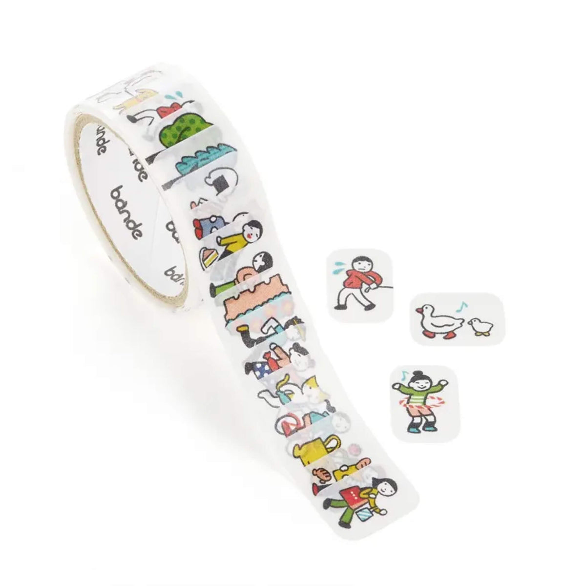 Bande Washi Sticker Roll - People Who Live in Your Planner, A Lovely Day for a Walk - Sticker Rolls