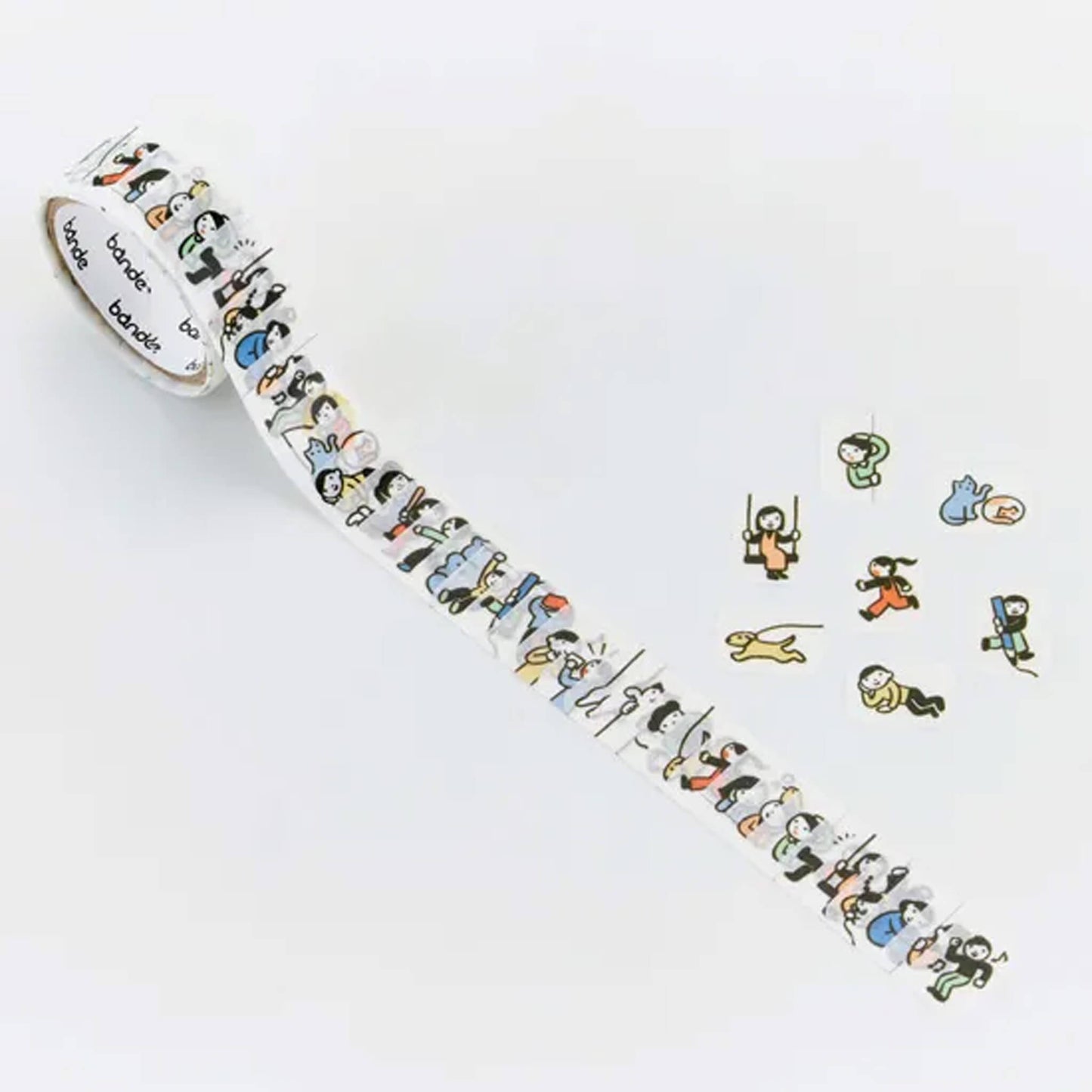 Bande Washi Sticker Roll - People Who Live in Your Planner - Sticker Rolls