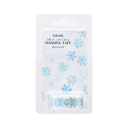 Bande Washi Sticker Roll - Sparkle of Snow - Roll Stickers