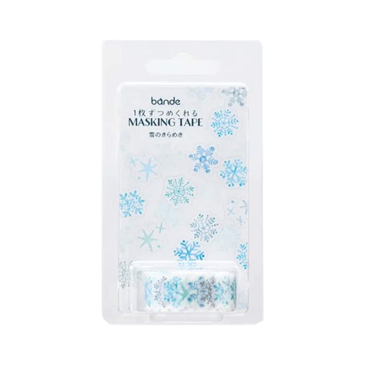 Bande Washi Sticker Roll - Sparkle of Snow - Roll Stickers