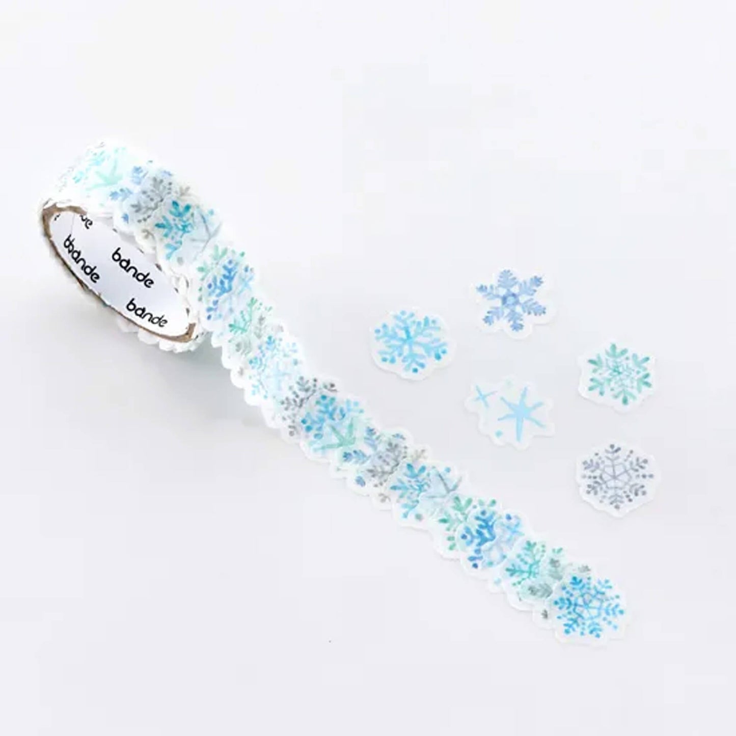 Bande Washi Sticker Roll - Sparkle of Snow - Roll Stickers