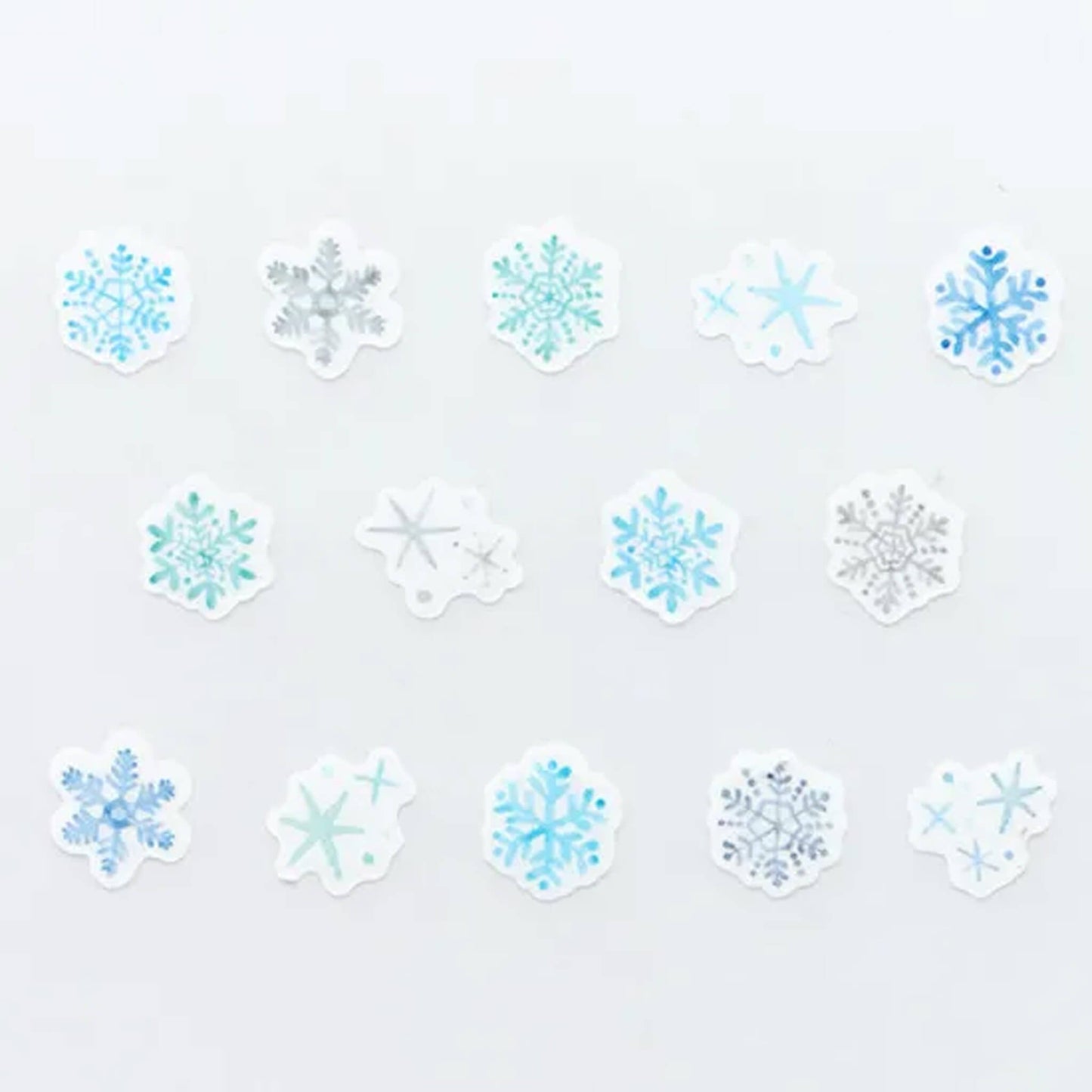 Bande Washi Sticker Roll - Sparkle of Snow - Roll Stickers