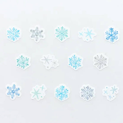 Bande Washi Sticker Roll - Sparkle of Snow - Roll Stickers