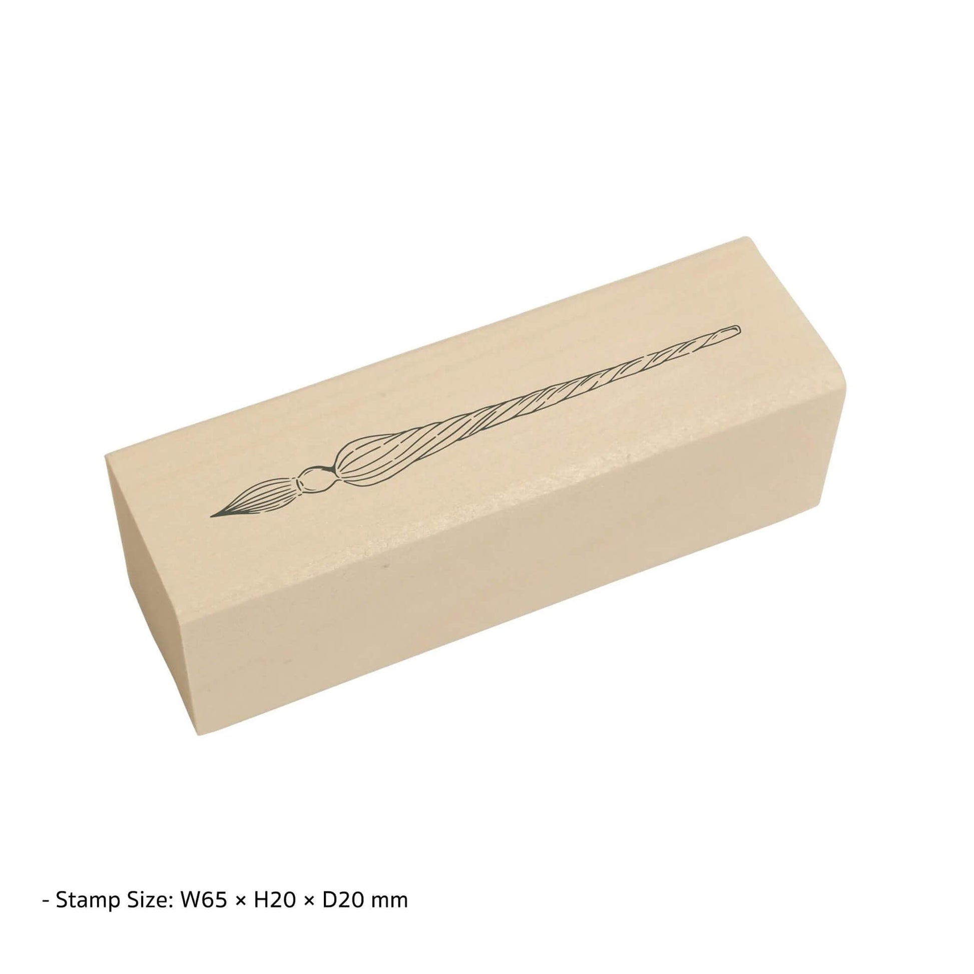 Beverly Ink no Aibo Stamp - Glass Pen - Rubber Stamps