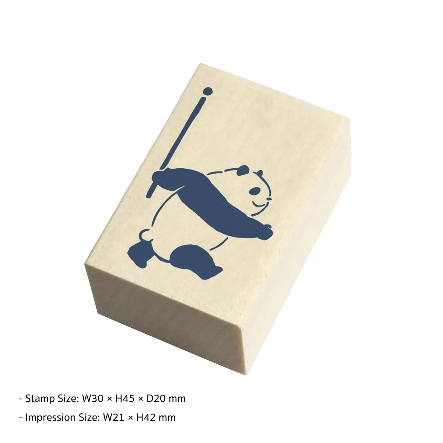 Beverly Masute no Aibo Stamp - Panda - Rubber Stamps