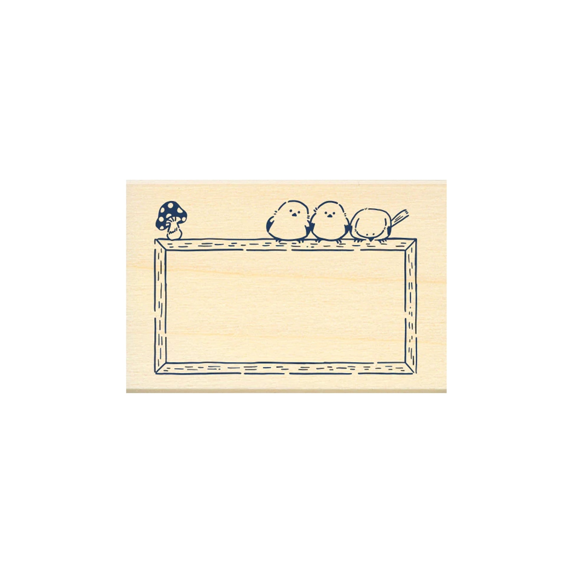 Beverly Masute no Aibo Stamp - Shimaenaga Frame - Rubber Stamps