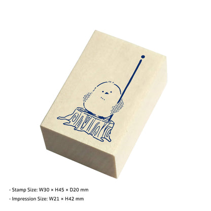 Beverly Masute no Aibo Stamp - Shimaenaga - Rubber Stamps