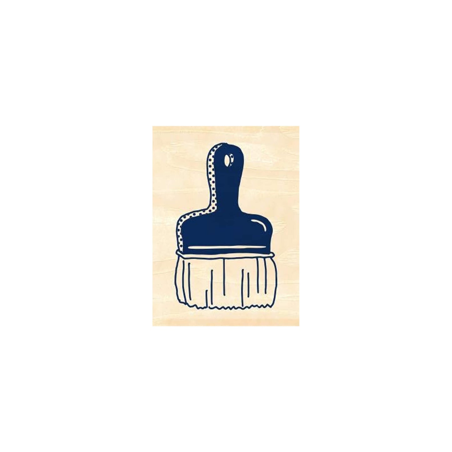 Beverly Masute no Aibo Stamp - Small Brush - Rubber Stamps