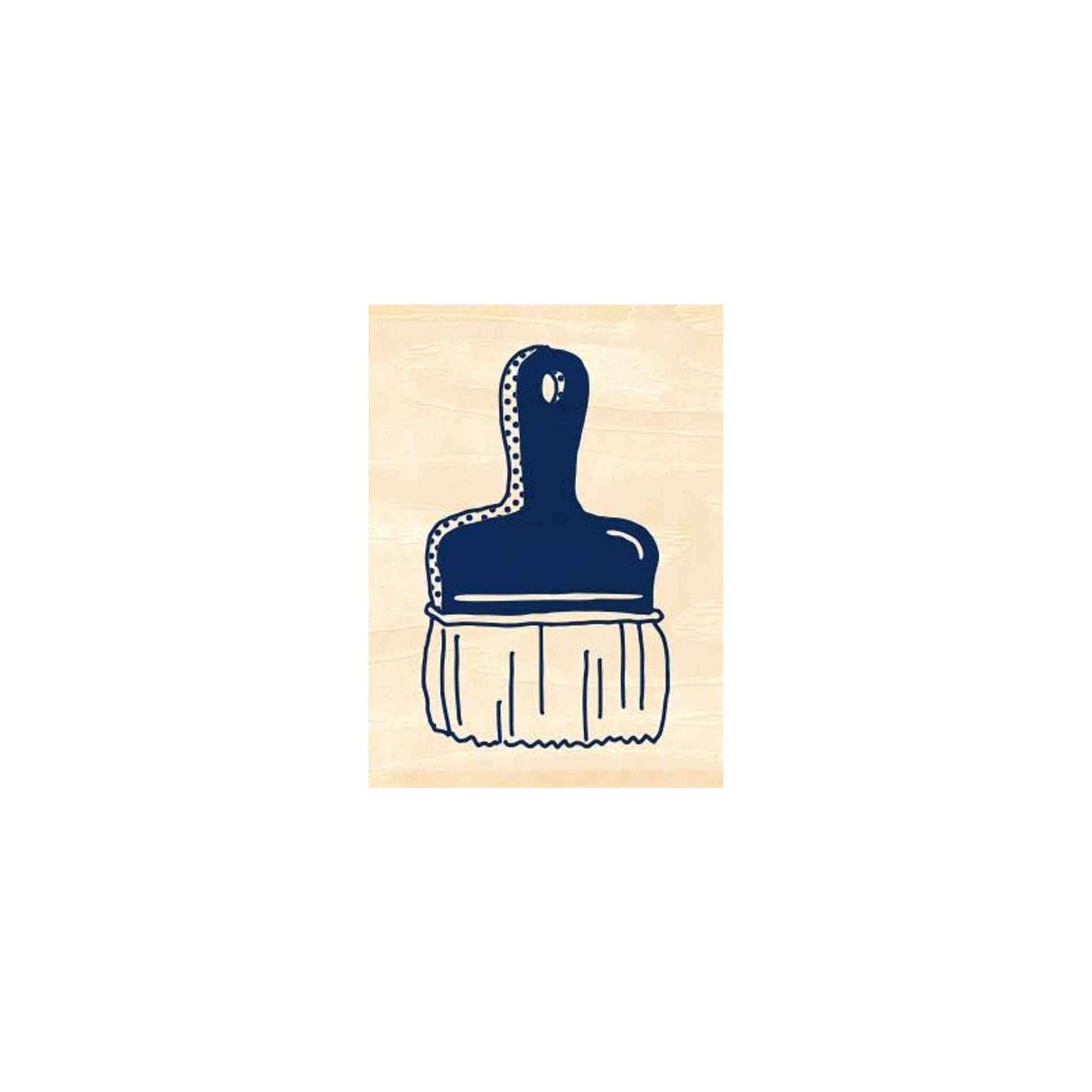 Beverly Masute no Aibo Stamp - Small Brush - Rubber Stamps