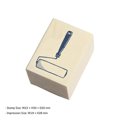 Beverly Masute no Aibo Stamp - Small Roller - Rubber Stamps