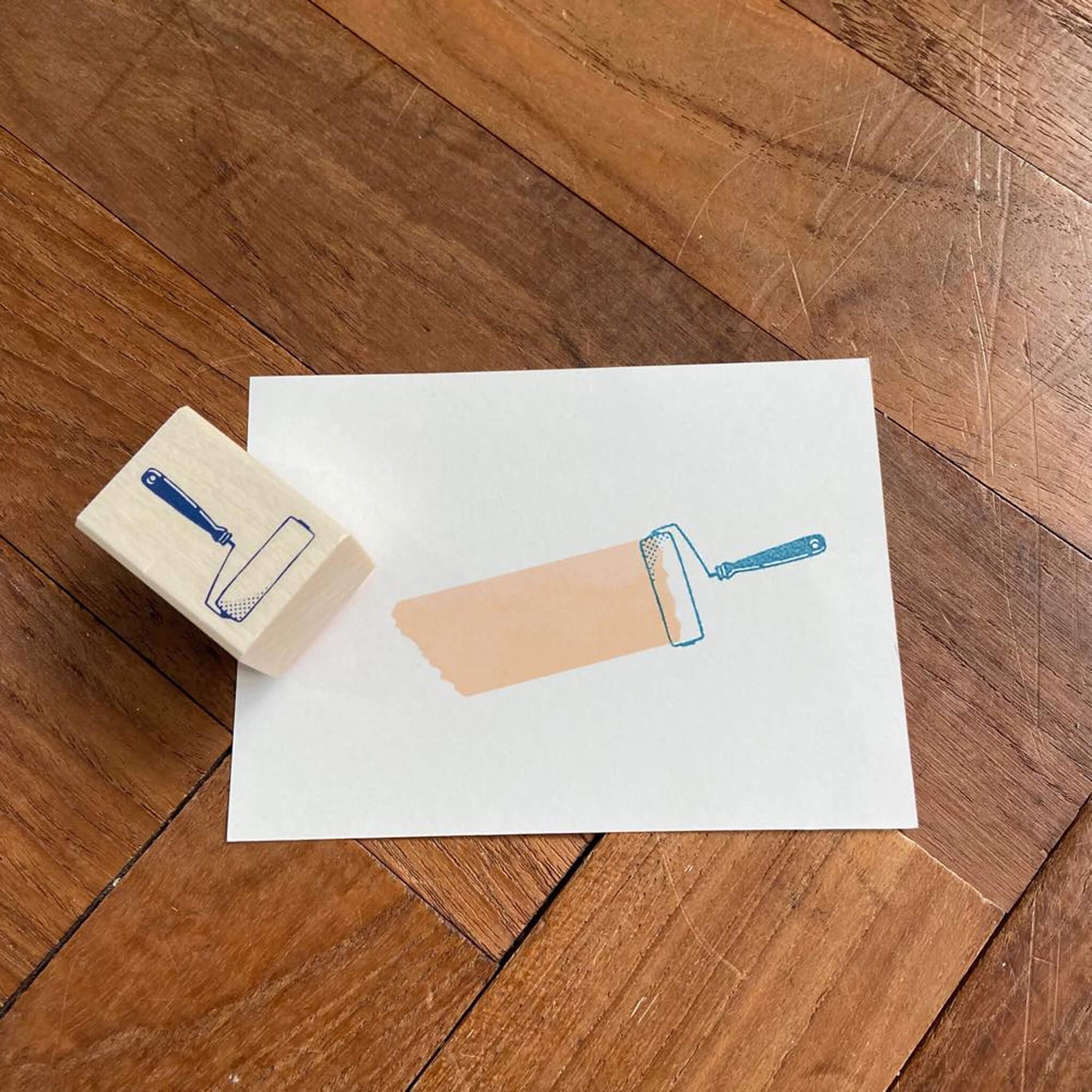 Beverly Masute no Aibo Stamp - Small Roller - Rubber Stamps