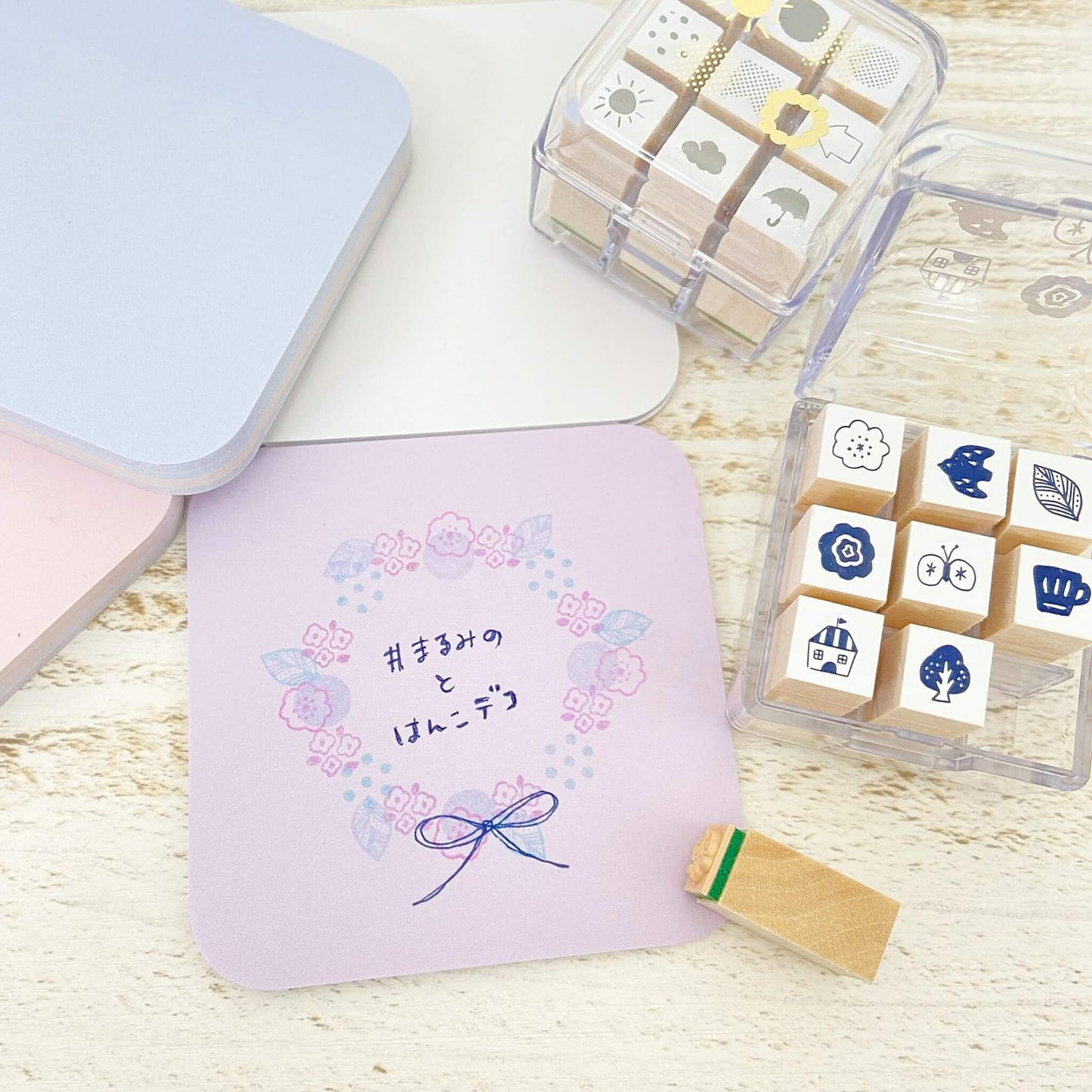 Beverly Mini Stamp Set - Nordic - Rubber Stamps