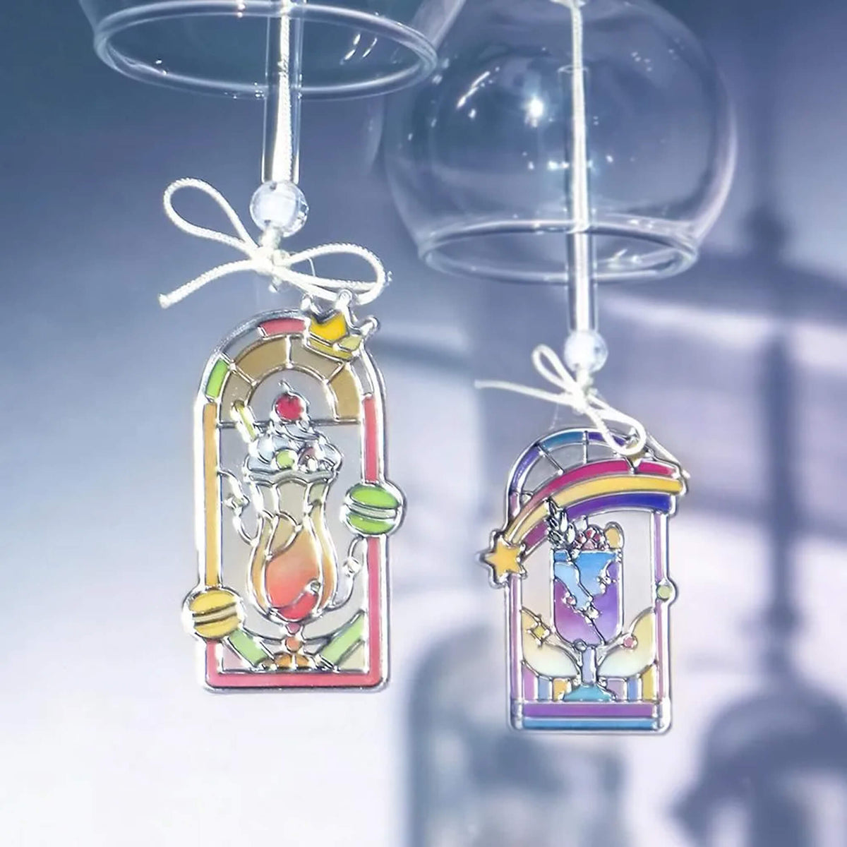 BGM 3D Clear Flake Sticker Café à la Mode・Traveling Windows - Fairy Tale - Flake Stickers