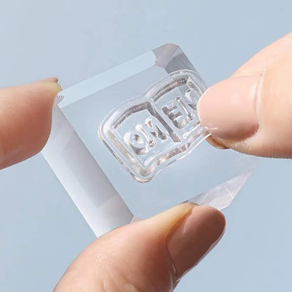 BGM Acrylic Block for Clear Stamps - Cube - Acrylic Blocks