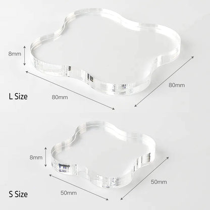 BGM Acrylic Block for Clear Stamps - S - Acrylic Blocks