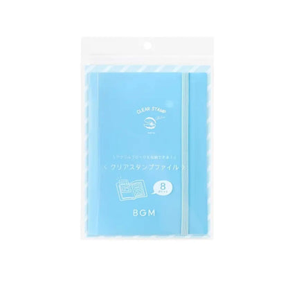 BGM Clear Stamp File - Baby Blue - Clear Stamp Files