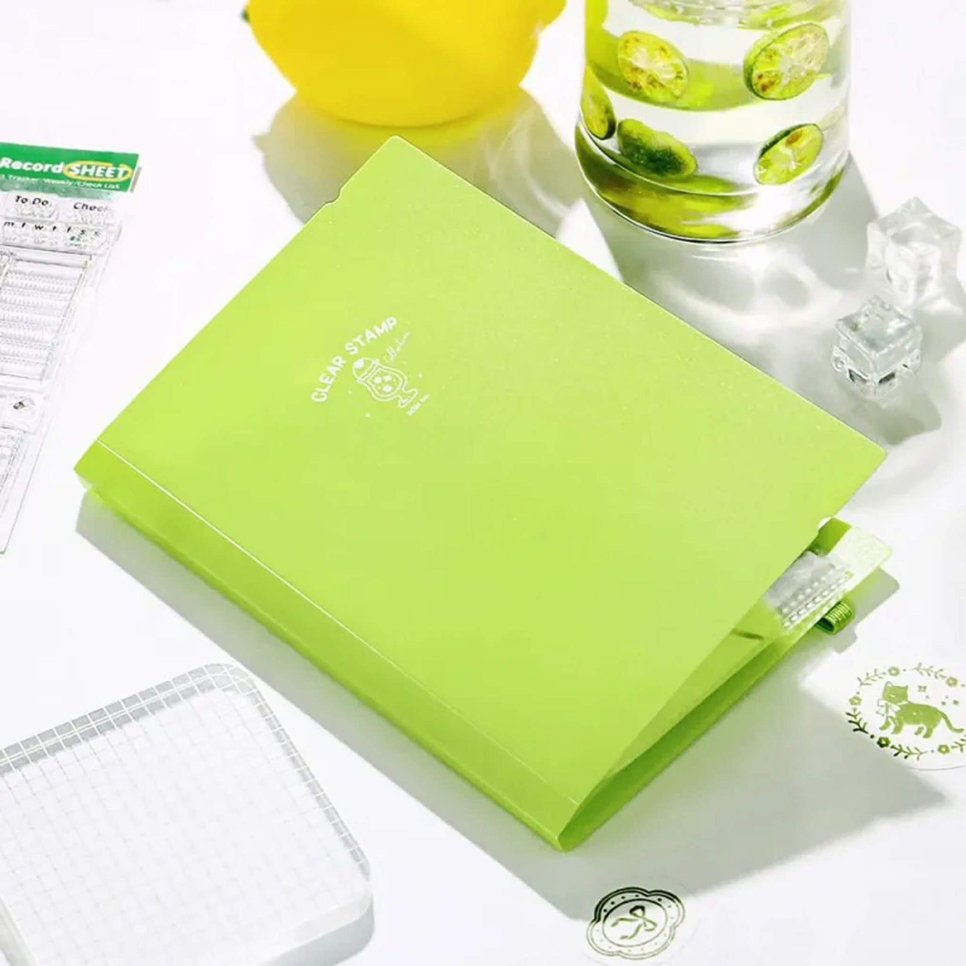 BGM Clear Stamp File - Lilac - Clear Stamp Files