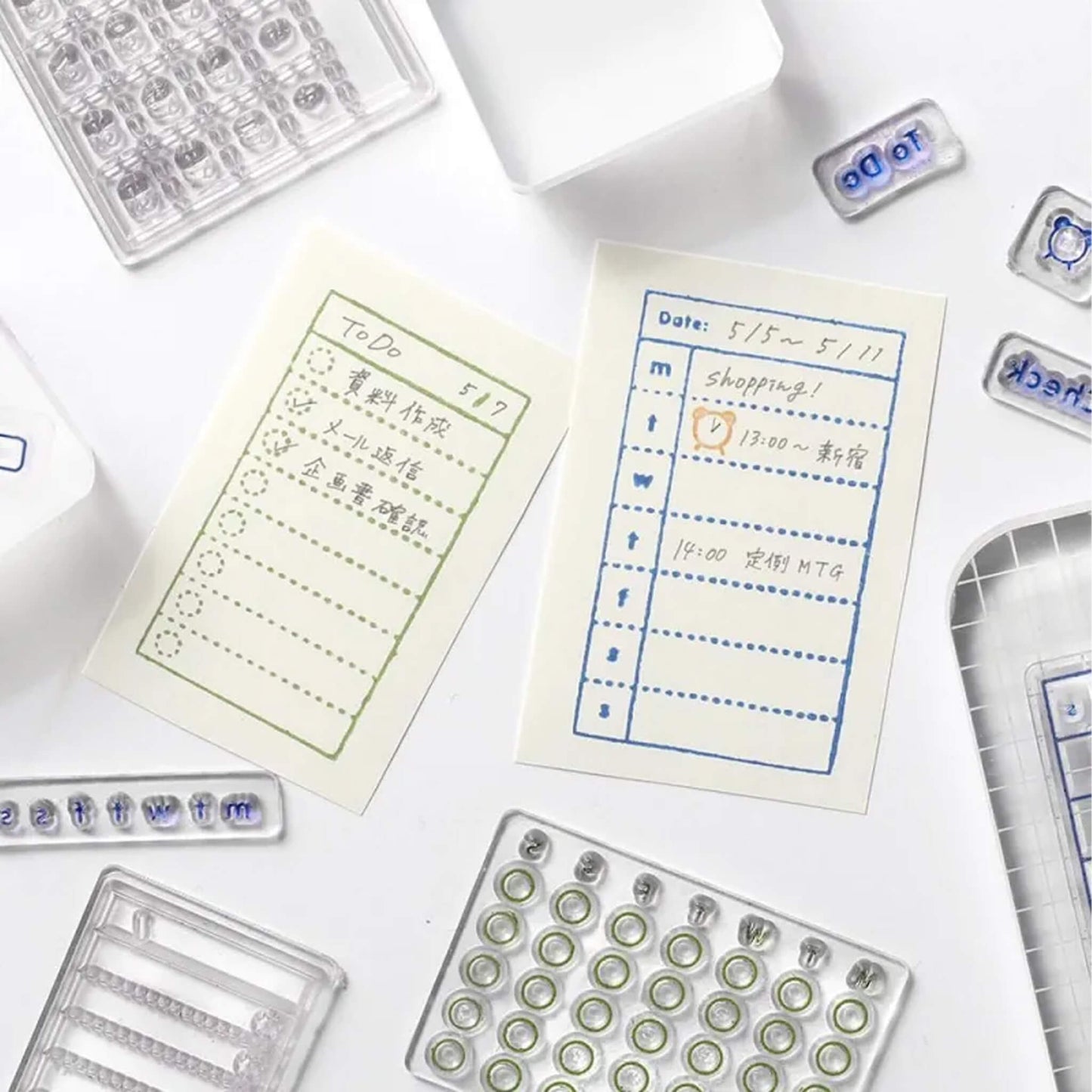 BGM Clear Stamp - Record Sheet - Clear Stamps