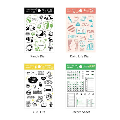 BGM Clear Stamp - Record Sheet - Clear Stamps