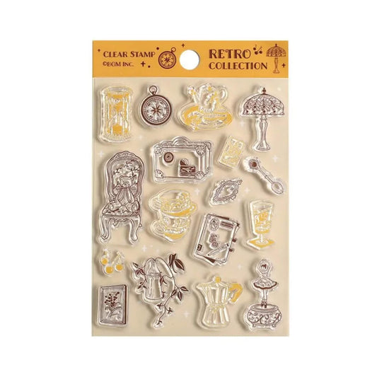 BGM Clear Stamp - Retro Collection - Clear Stamps