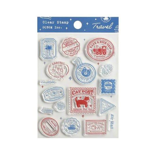 BGM Clear Stamp - Travel - Clear Stamps