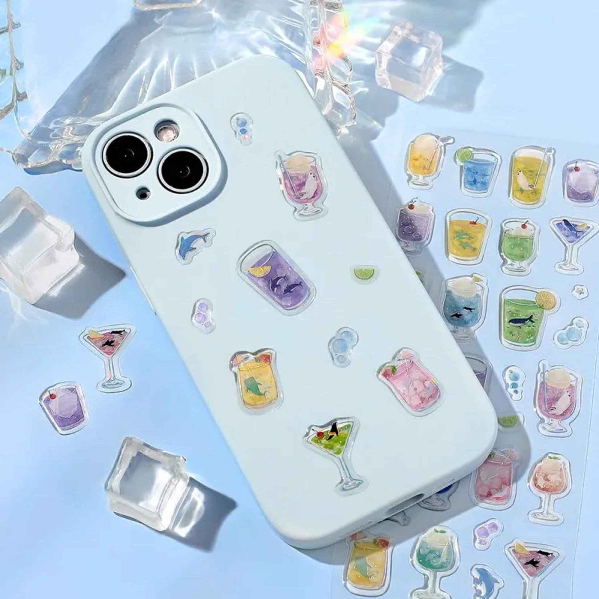 BGM Crystal Seal 2025 Summer Limited - Sea and Soda - Sticker Sheets