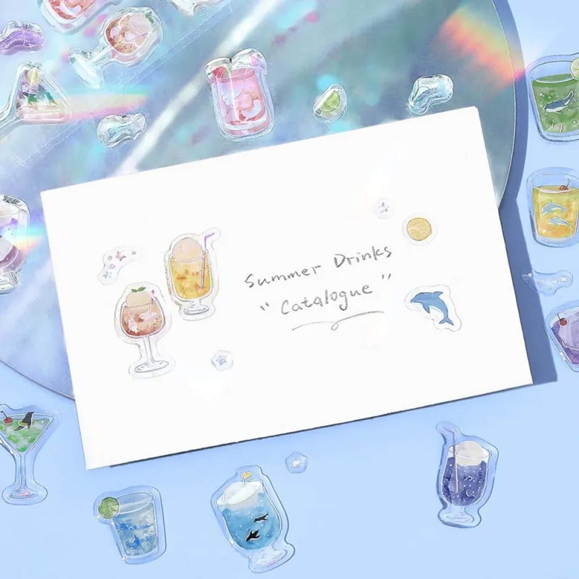 BGM Crystal Seal 2025 Summer Limited - Sea and Soda - Sticker Sheets