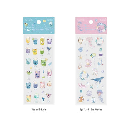 BGM Crystal Seal 2025 Summer Limited - Sparkle in the Waves - Sticker Sheets