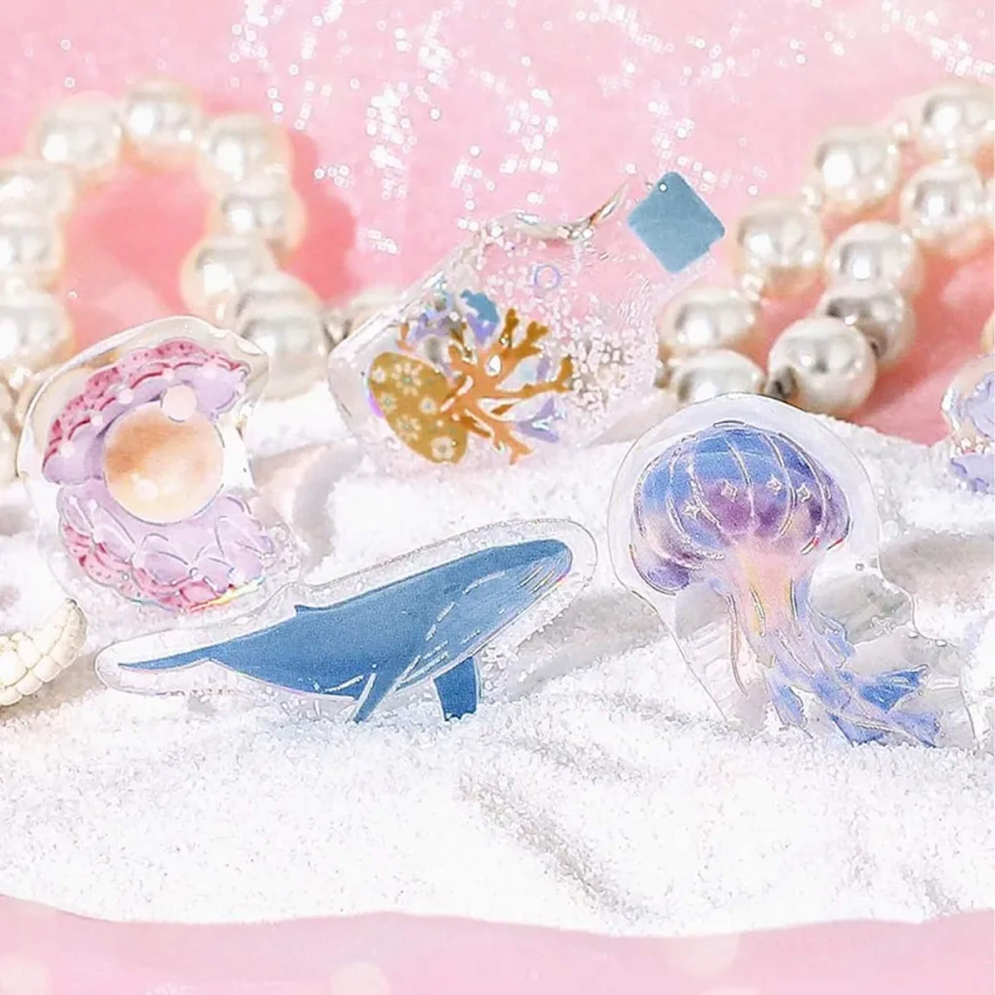 BGM Crystal Seal 2025 Summer Limited - Sparkle in the Waves - Sticker Sheets