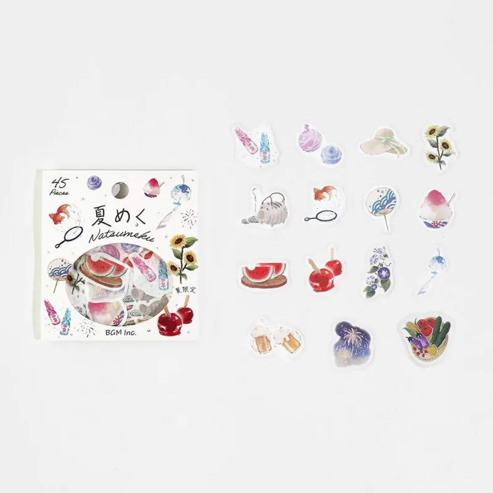 BGM Flake Sticker 2025 Summer Limited - Summer - Flake Stickers
