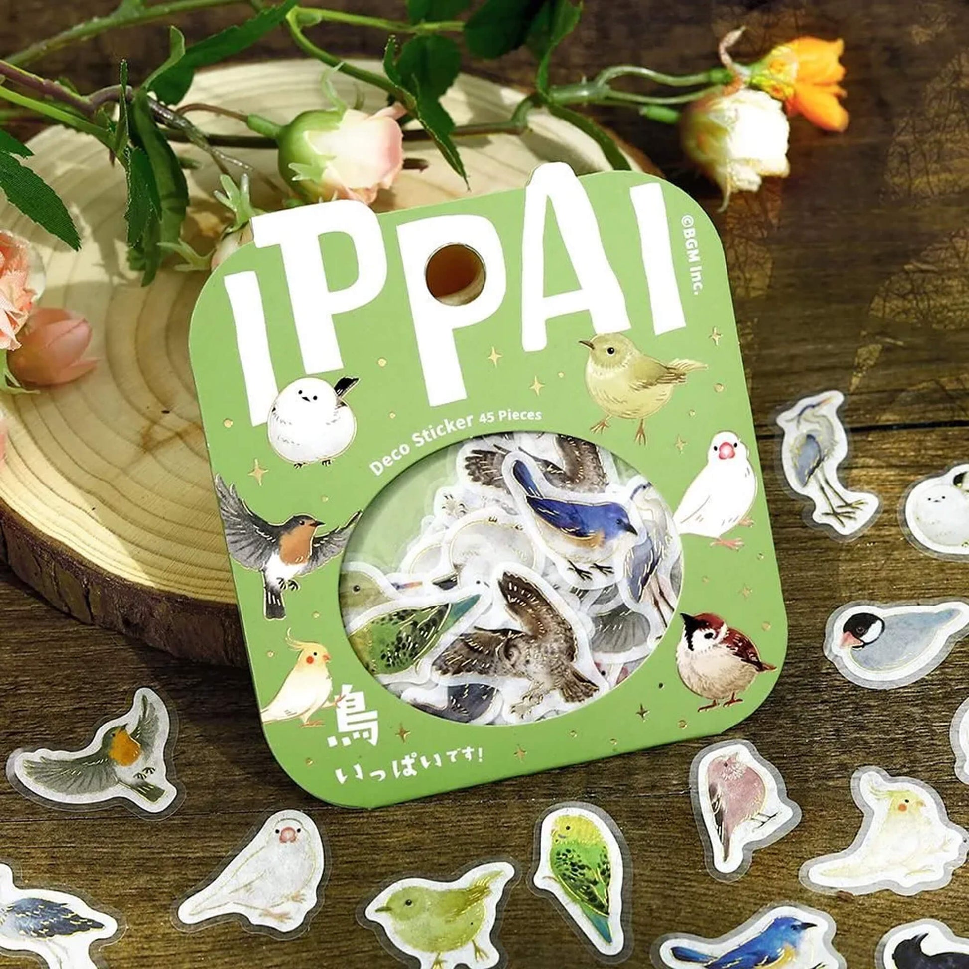 BGM Flake Sticker IPPAI - Birds - Flake Stickers