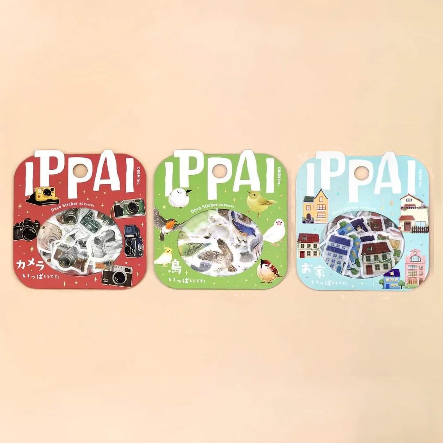 BGM Flake Sticker IPPAI - House - Flake Stickers
