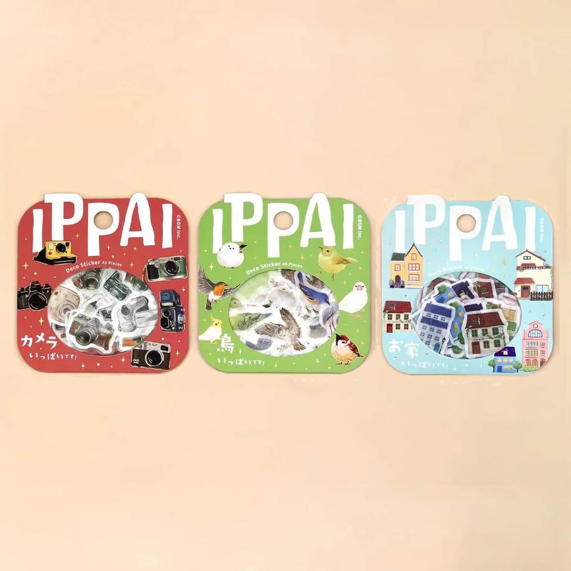 BGM Flake Sticker IPPAI - House - Flake Stickers