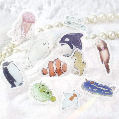 BGM Flake Sticker IPPAI - Sea Creatures - Flake Stickers