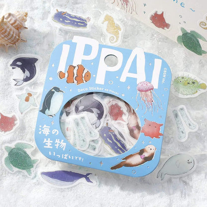 BGM Flake Sticker IPPAI - Sea Creatures - Flake Stickers