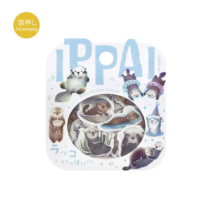 BGM Flake Sticker IPPAI - Sea Otters - Flake Stickers