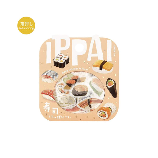 BGM Flake Sticker IPPAI - Sushi - Flake Stickers
