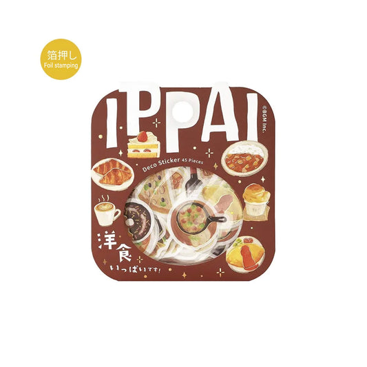 BGM Flake Sticker IPPAI - Western Food - Flake Stickers