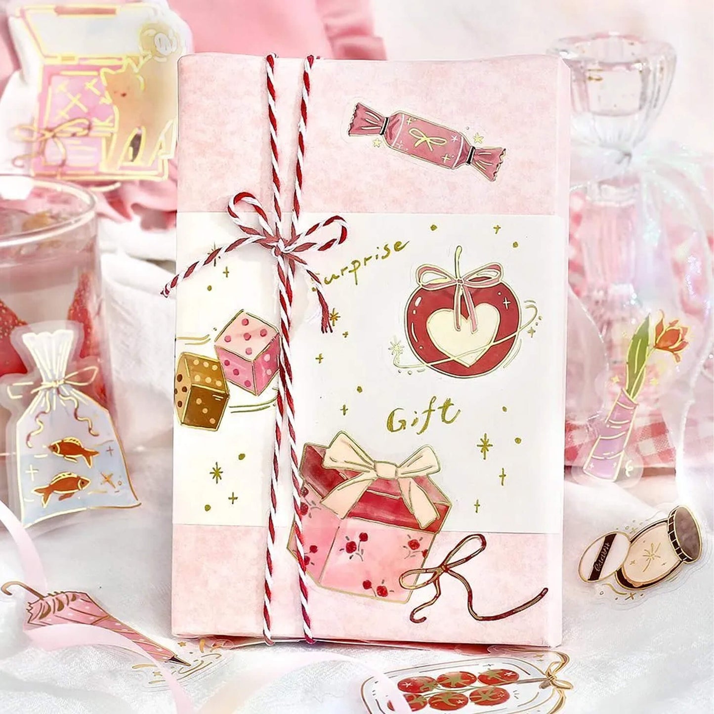 BGM Foil Clear Flake Sticker Dolce Vita - Gift - Giving Day - Flake Stickers