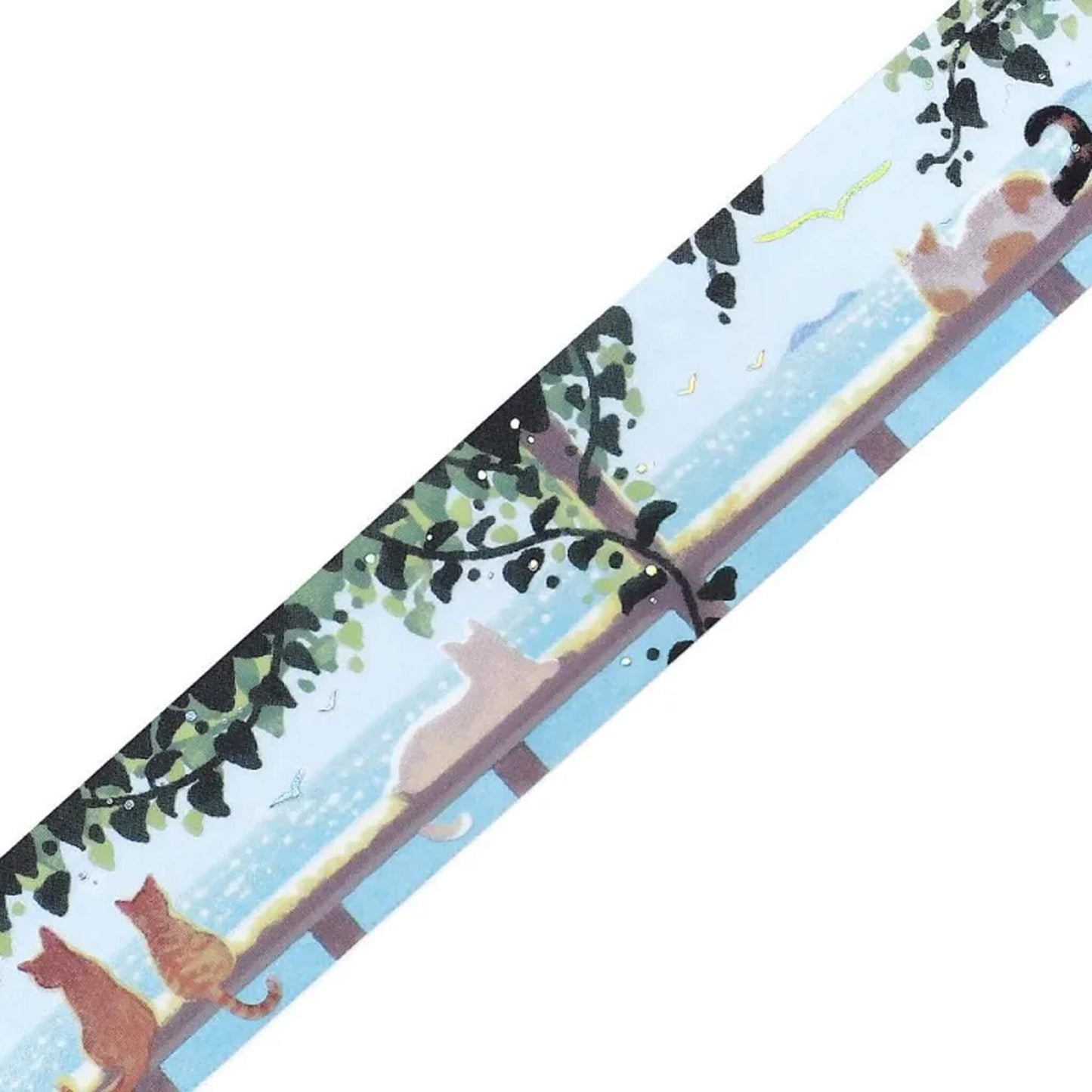 BGM Foil Clear Tape 2025 Summer Limited - Cat Under the Pergola - PET Film Tapes