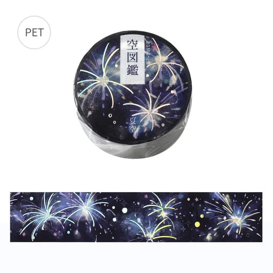 BGM Foil Clear Tape 2025 Summer Limited - Sky Picture Book Summer Sky - PET Film Tapes