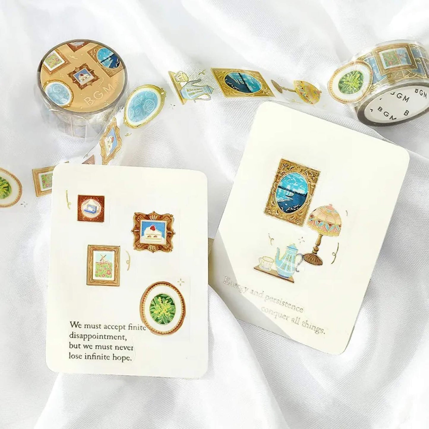 BGM Foil Clear Tape - Decorative Artwork - PET Film Tapes