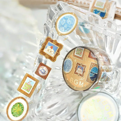 BGM Foil Clear Tape - Decorative Artwork - PET Film Tapes