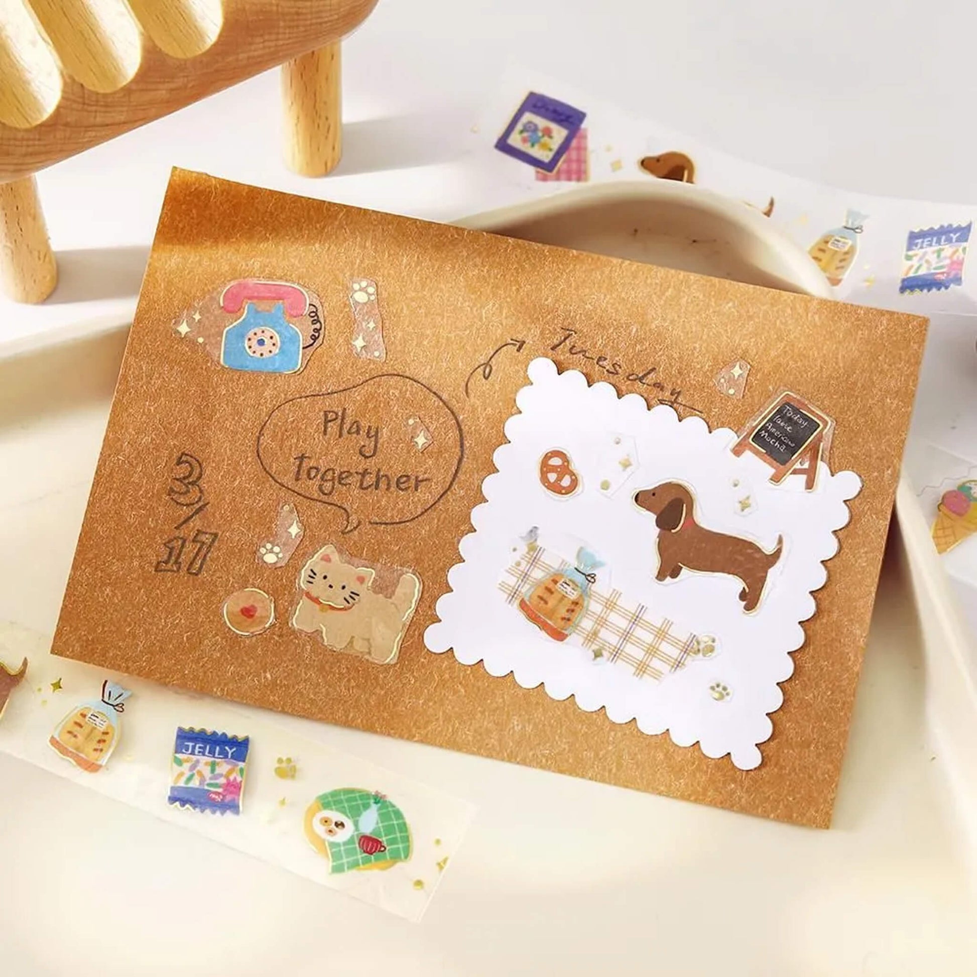 BGM Foil Clear Tape - Little Days - PET Film Tapes