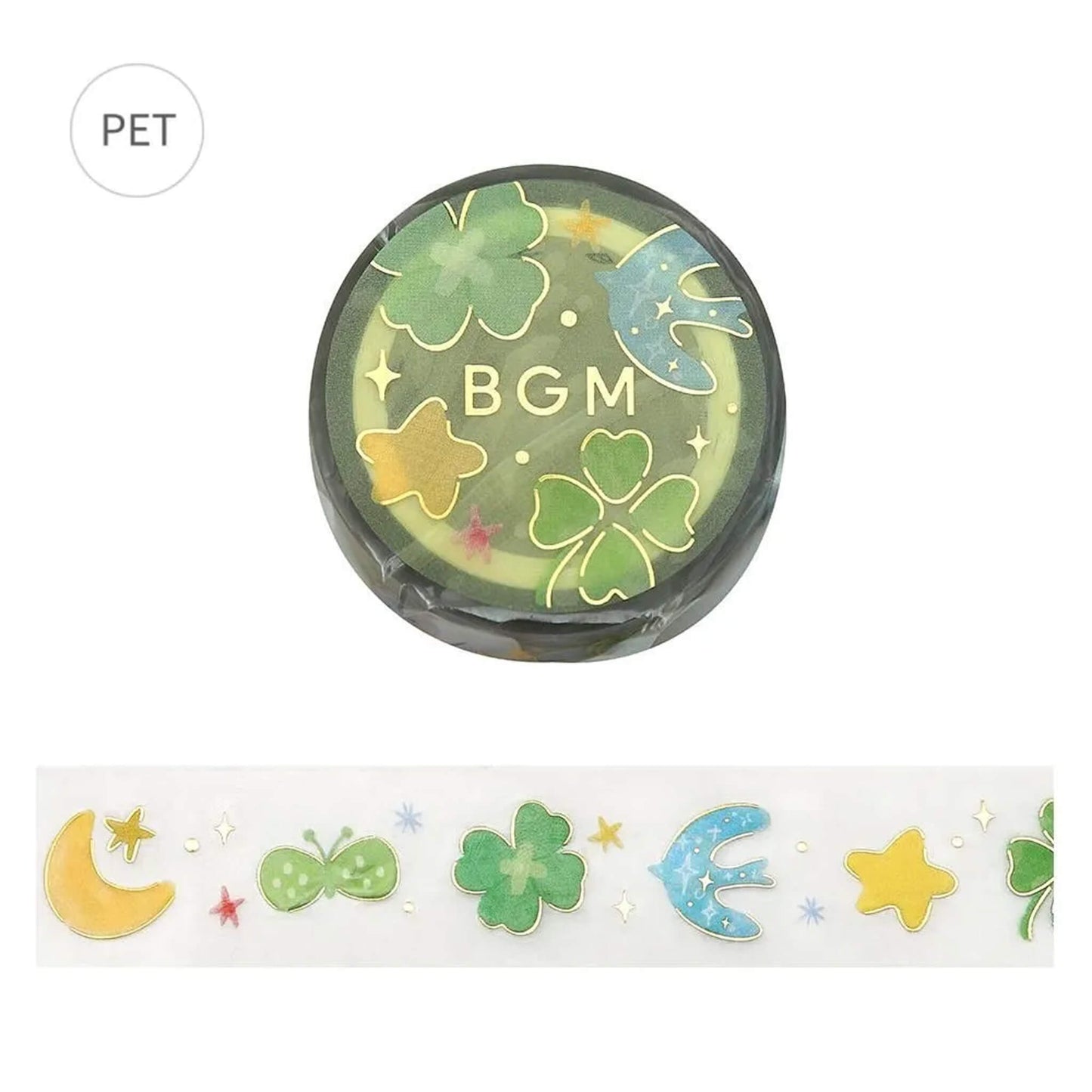BGM Foil Clear Tape - Lucky - PET Film Tapes