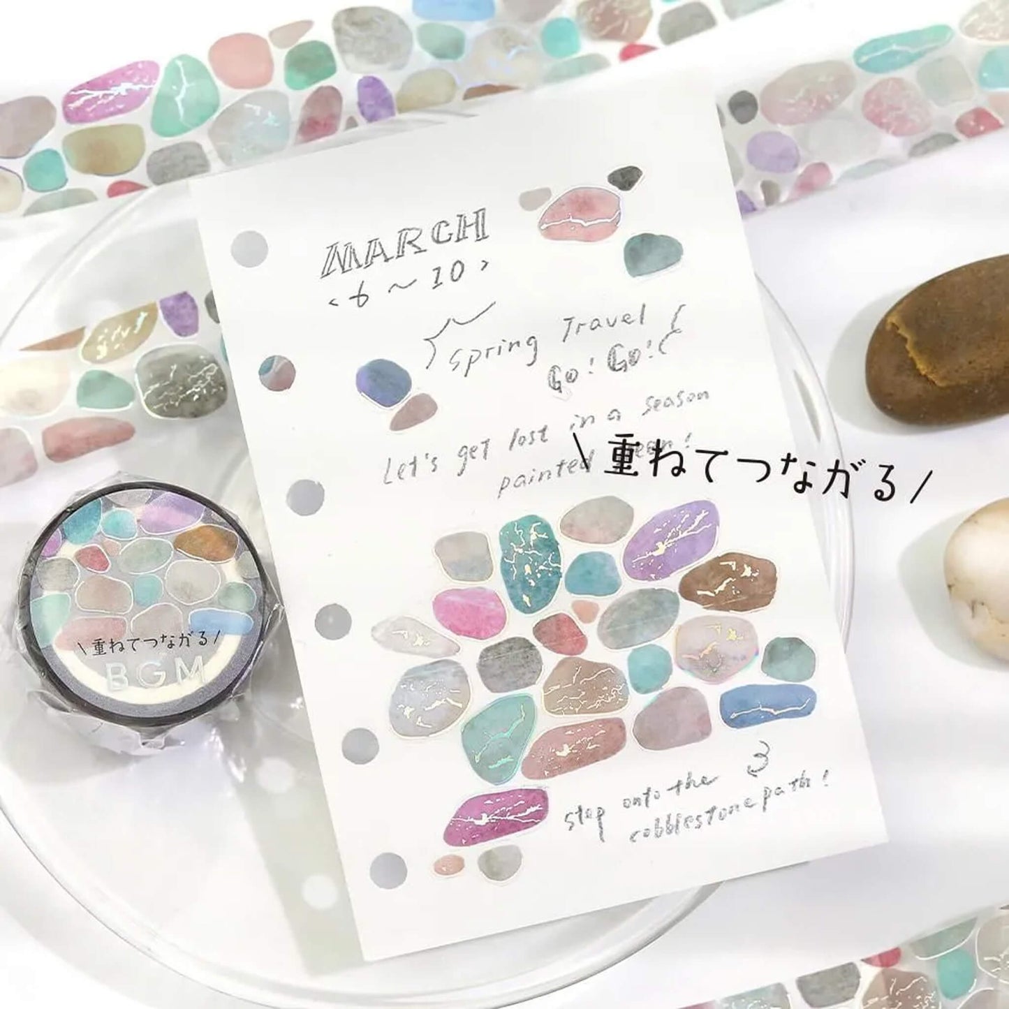 BGM Foil Clear Tape - Pebble - PET Film Tapes