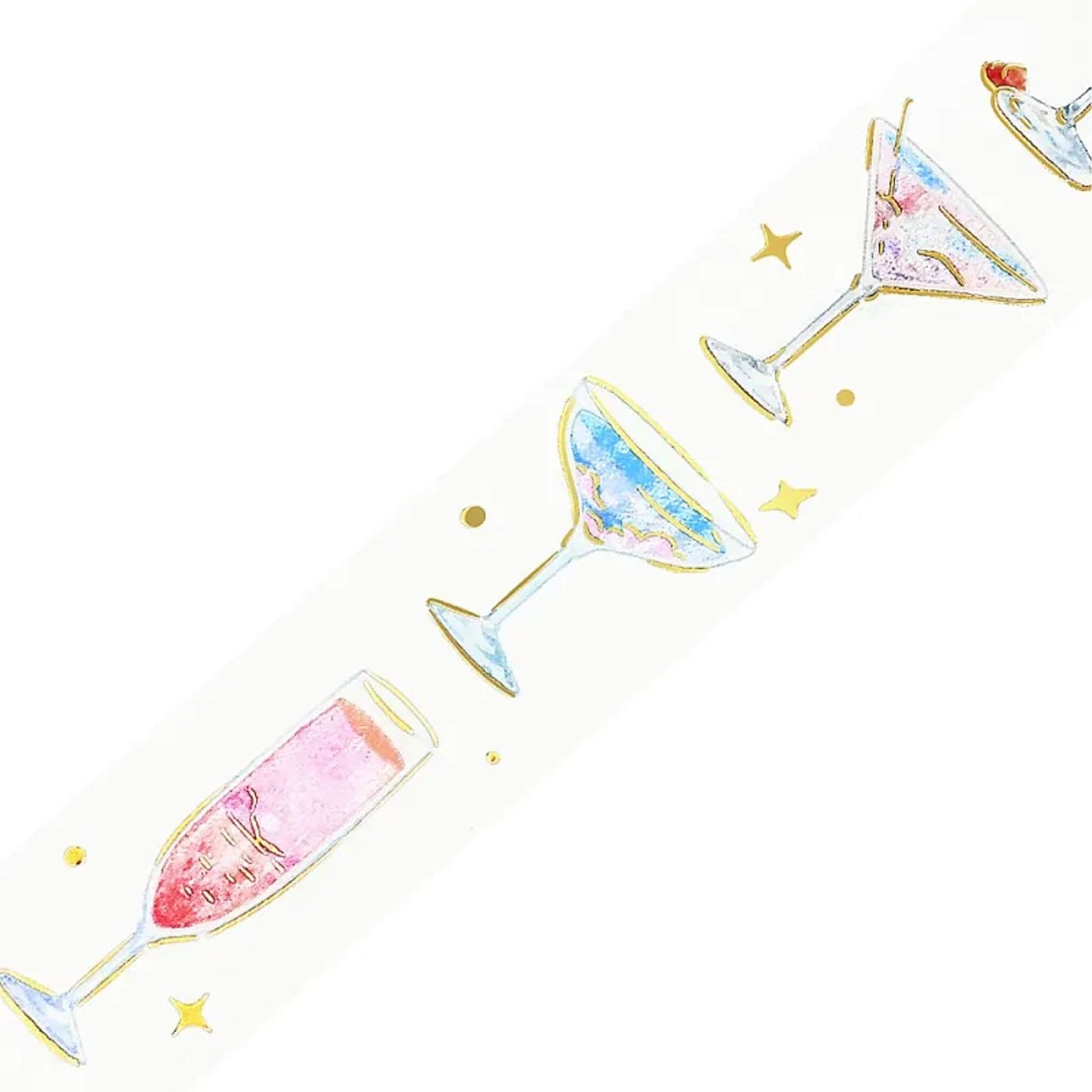 BGM Foil Clear Tape - Sky Cocktails - PET Film Tapes